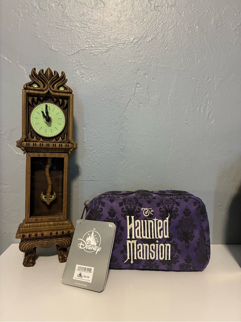 Disney Haunted Mansion Wallpaper Belt Bag